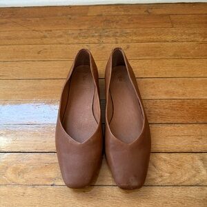 Frye Leather Ballet Flats NIB